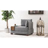 Arabic House Fauteuil Fly Rechts Grijs - Polyester