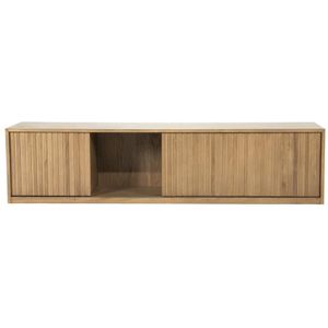 Eleonora Tv-meubel Milo Bruin 180cm - Eikenhout/Eiken Fineer