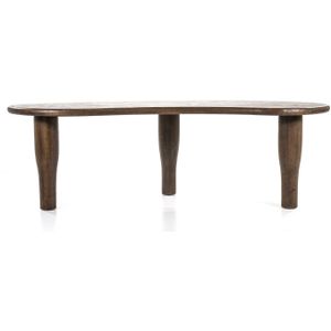 Eleonora Eettafel Jodi 240x115 Bruin - Mangohout - 240x115x76cm