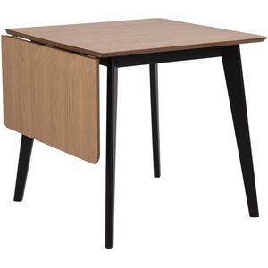 Eettafel Levi MDF Naturel Uitschuifbaar 80/120cm - Giga Living - MDF