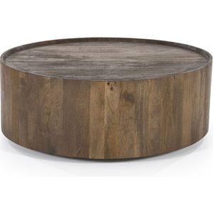 Eleonora Salontafel Zayn 80x80cm Bruin - Acaciahout