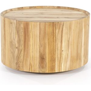 Eleonora Salontafel Zayn 60x60cm Naturel - Acaciahout