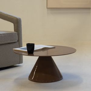 Salontafel Kelsi Taupe Taupe - Aluminium - Giga Meubel - 69x69x33,5cm