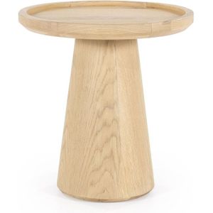 Eleonora Salontafel Leia 46x46cm Naturel - MDF/Eiken Fineer