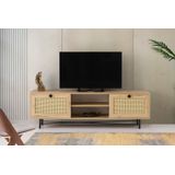 Arabic House Tv-meubel Begonya Melamine Naturel 180cm - Spaanplaat/Melamine