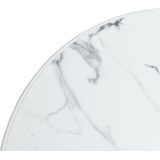 GM Salontafel Easy Wit Ø80cm - Melamine