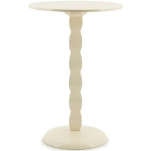 By-Boo Sidetable Prinz Beige - Aluminium - 37x37x55cm