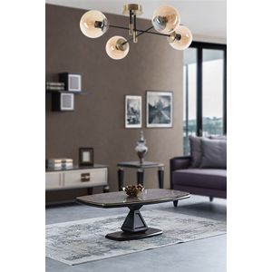 Arabic House Hanglamp Dolunay Metaal Koper 4-Lichts Koper