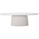 Tuintafel Myrna Ovaal Wit 240cm - Eco Composiet - Giga Meubel