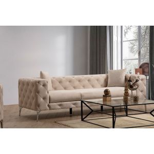 Arabic House Bank Como 3-Zits Ecru Ecru - Polyester