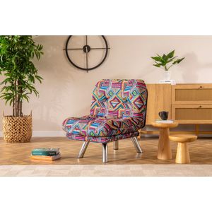 Arabic House Slaapfauteuil Misa Small Solo Patchwork Multi - Stof
