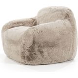 By-Boo Fauteuil Hug Taupe Taupe - Polyester