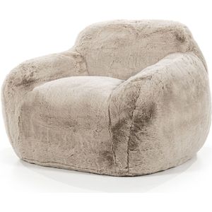 By-Boo Fauteuil Hug Taupe Taupe - Polyester