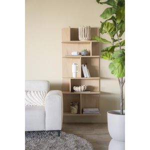 Eleonora - Wandkast Rechthoek Renee - Naturel - Eiken Fineer - 30x160cm