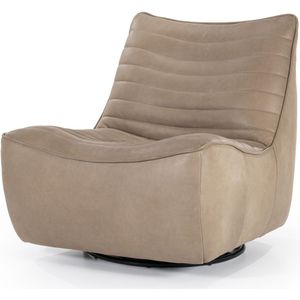 Eleonora Fauteuil Matthew Grijs Greece - Leer/Metaal