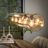 GM Hanglamp Tube Amber 5-Lichts  - Glas