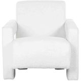 Richmond Fauteuil Casey Wit Furry - Polyester