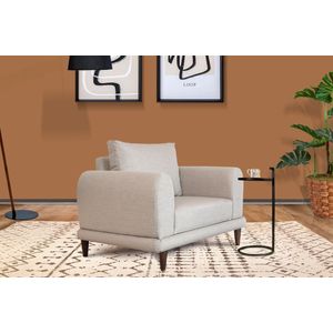Arabic House Fauteuil Nero Beige - Polyester