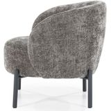 By-Boo Fauteuil Oasis Bruin - Stof