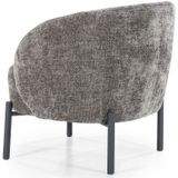 By-Boo Fauteuil Oasis Bruin - Stof