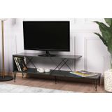 Arabic House Tv-meubel Street Melamine Antraciet - Melamine - 40x120cm