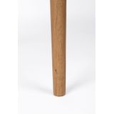 GM Bijzettafel Haru Beige Ø45cm - Rotan