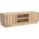 Tv-meubel Nika 135cm Naturel - Mangohout - Giga Meubel
