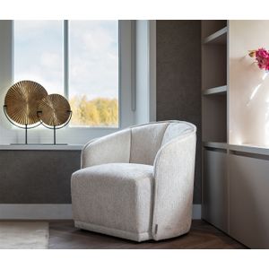 Richmond Fauteuil Maryse Cream Fusion Crème - Polyester