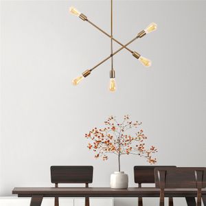 Arabic House Hanglamp Beste Metaal Goud 5-Lichts