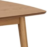 Eettafel Timor MDF Naturel 150cm - Giga Living - Eikenhout/MDF