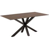 Eettafel Axel Rechthoek Keramiek Bruin 160cm - Giga Living - Keramiek