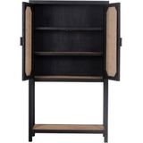 Kast Novi Naturel/Zwart - Webbing - Giga Meubel - 160x90cm