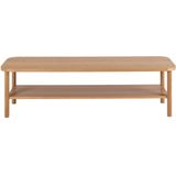 Salontafel Veerle Rechthoek Eiken Fineer Naturel - Giga Living - 150x50x42cm