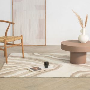 Vloerkleed Loa Beige / Taupe 200x300cm - Wol - Giga Meubel