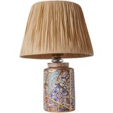 Arabic House Tafellamp Golova Touw Lichtbruin - Keramiek/Touw - 30x30x42cm