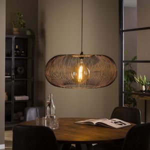 GM Hanglamp 70cm Copper Twist  - Glas