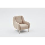 Arabic House Fauteuil Simena Beige Goud - Polyester