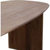 Eettafel Aya Naturel Deens Ovaal 250cm - Giga Meubel
