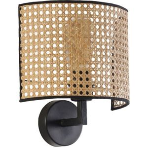 Arabic House Wandlamp Nala Rotan Naturel - Rotan/Metaal