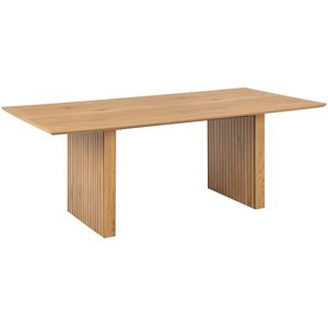 Eettafel Magnus Rechthoek MDF Naturel 210cm - Giga Living - MDF