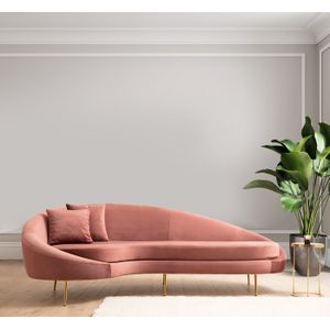 Arabic House Bank Eses 3-Zits Roze Links - Polyester