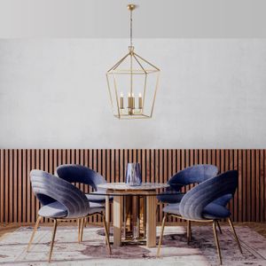 Arabic House Hanglamp Till 4-Lichts Goud - Metaal