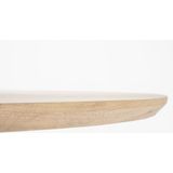 Eleonora Eettafel Nola 130x130cm Naturel - MDF/Eiken Fineer