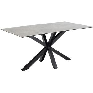 Eettafel Axel Rechthoek Keramiek Grijs 160cm - Giga Living - Keramiek