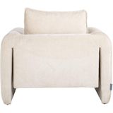 Richmond Fauteuil Sandro Wit Chenille - Stof