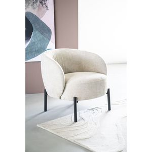 By-Boo Fauteuil Oasis Beige - Stof