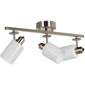 Arabic House Hanglamp Nomi 3-Lichts Wit - Metaal/Glas