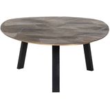 Richmond Salontafel Tulum Brushed Goud - Aluminium - 130x35,5cm