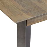 GM Salontafel Malaga Corner Table 70x70cm Bruin - Acaciahout