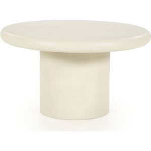 Eleonora Bijzettafel Jade Wit Medium - Magnesium Oxide - 66x66x37cm